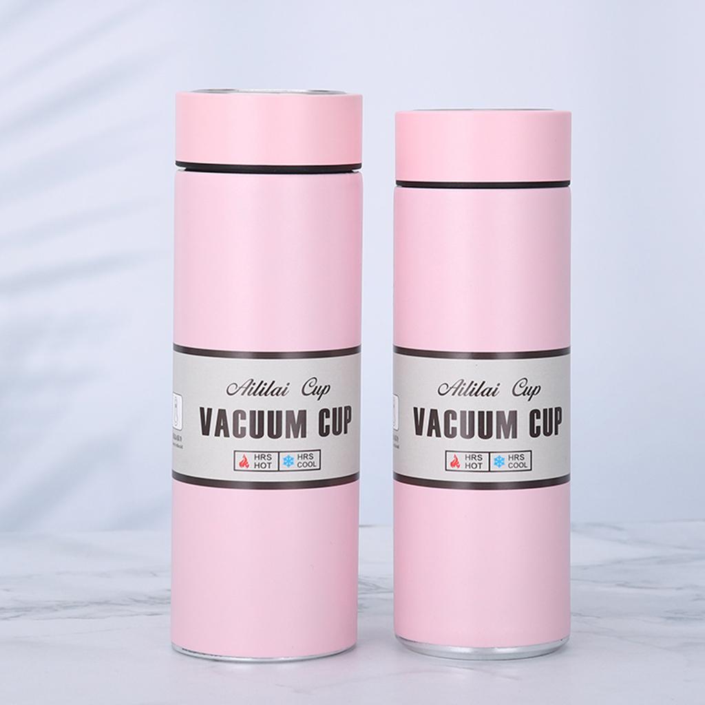 New Modern Stainless Steel Vacuum Cup High-end Simple Straight Cup Tea Separation Business Gift Cup