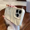 6D Silk Pattern Wavy Phone Case For For Iphone 17 16 16e 1  Pro Max 14 Plus 13 11 12 Air Protective Soft Solid Color Funda Coque