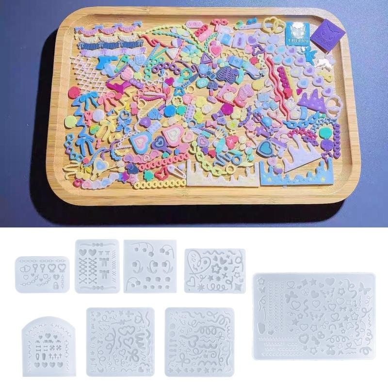 Resin Shaking Cup Mold Silicone Casting Mold Epoxy Resin Quicksand Mold Hollow Mold for Keychain Pendant Jewelry Making