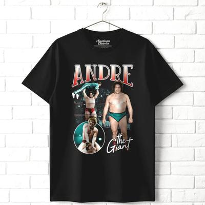 Andre The Giant Wrestling Montage Men's T Shirt