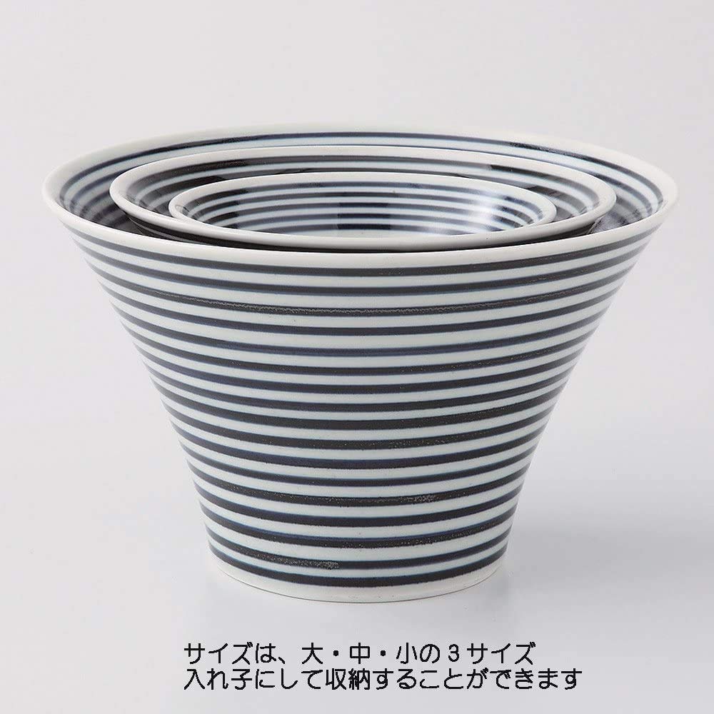 Hasami Ware Wazan Kiln WAZAN Bowl Ireko Bowl with Aikoma Scandinavian Made In 207150 (Large) 16cm, Design, Stylish, Design, Japan,