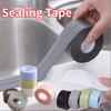 1pc Bathroom Waterproof Wall Stickers Sealing Tapes PVC Adhesive Sealing Strips Sink Edge Tape Kitchen Bathroom Accessories