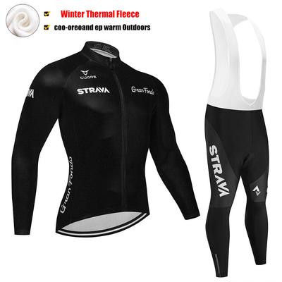 2026 Winter Fleece Warm Cycling Suit Set, Mountain Bike Cycling Suit Set Long Sleeve Men's Winter Cycling Pants Cycling Suit Fleece