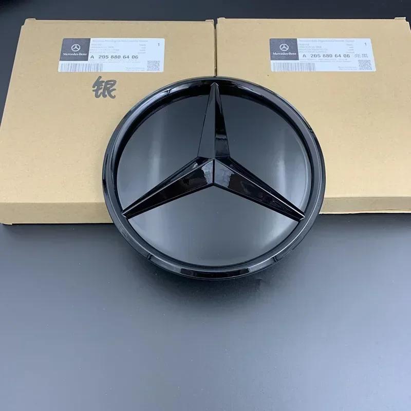 

Car Styling for Mercedes Benz 2019 C CLASS C180 C260 C200 C300 W205 Auto Front Logo Emblem Grille Badge Accessories Decoration чёрный