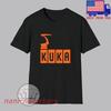 KUKA ROBOTICS #039;s Black Unisex Shirt Cotton Oversize Large Size