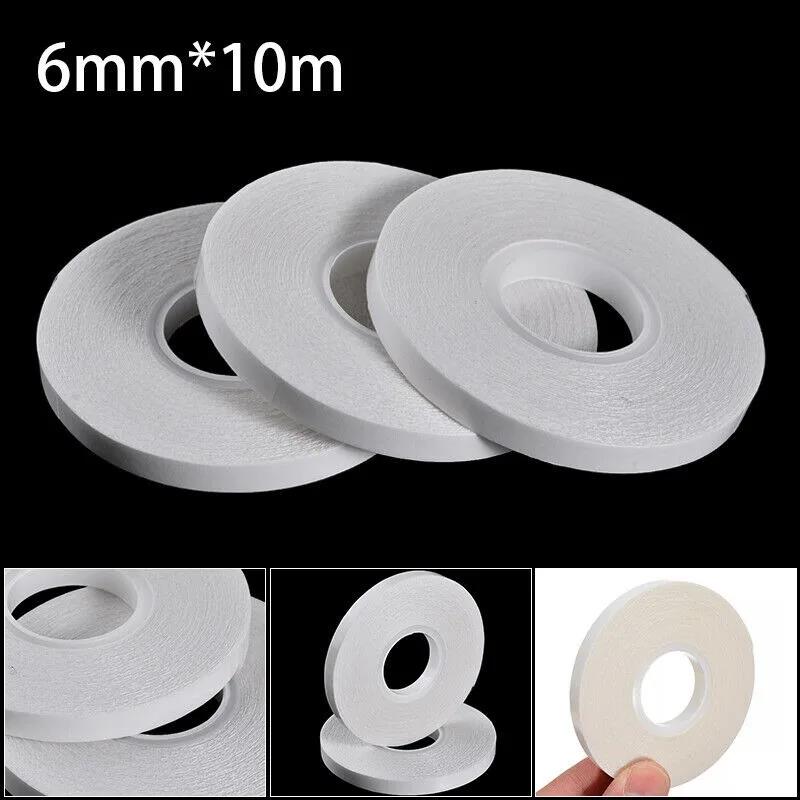 1/2/3PCS Fabric Water-Soluble Double-Sided Tape 10/20M 6mm Textile Double-Sided Tape Hand DIY Splicing Temporary Fixing TapePinstriping Tape 3