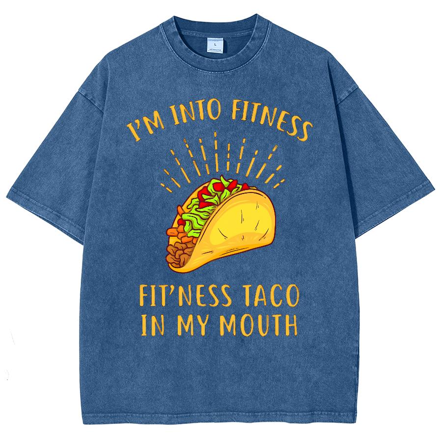 Cartoon Food Print Women's T-Shirt Loose Wash High Quality Short Sleeve Casual Cute Fashion Simple Style Tee