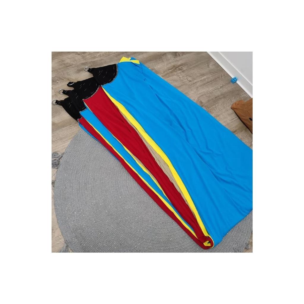 Akrobatenschaukel. Sensorische Therapie Flexible Schaukelhängematte, 4 Farben, 4 Etagen, beruhigende Hängematte