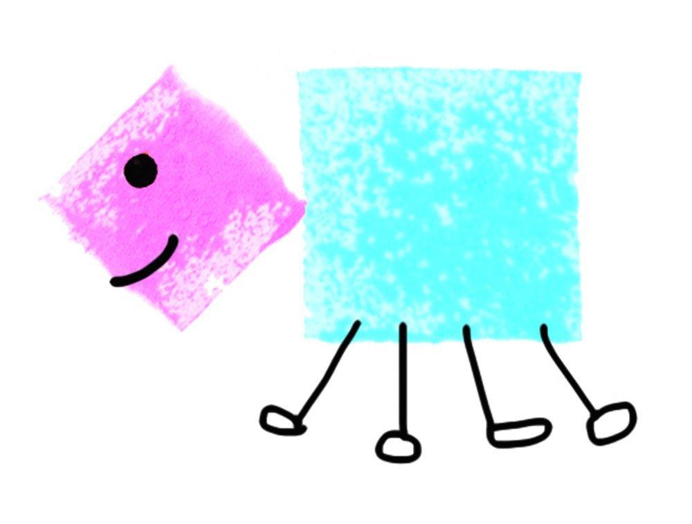 Turner barva na vodní bázi Tenohiraenogu Shirokuma-kun 10barevná sada 200ml