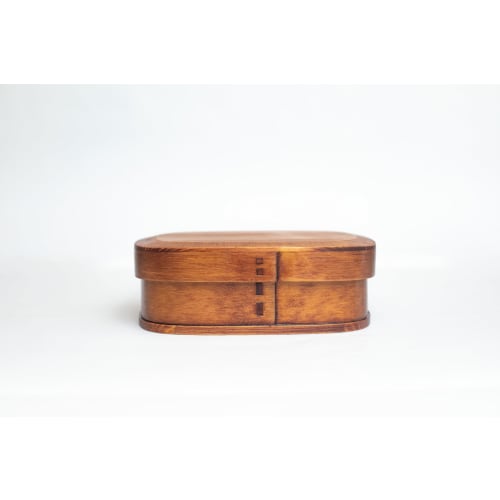 Himawarido Magewappa Lunch Box, 800ml, Carved Lid, Lacquer