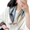 Romantic Dance Silk 70Cm Square Scarf Elegant Gentle Girl Mulberry Silk Silk Scarf Square Scarf Decorative Tie Scarf