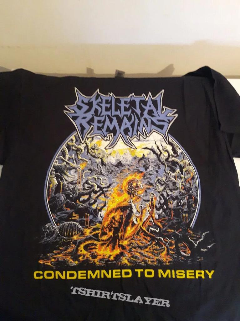 Skeletal Remains - Condemned To Misery Occult Shirt Unisex Adult Size TT442