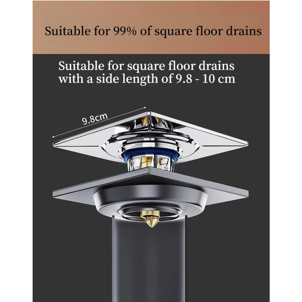 1PC bathroom floor drain bouncing core sealing cover sewer artifact universal press foot type