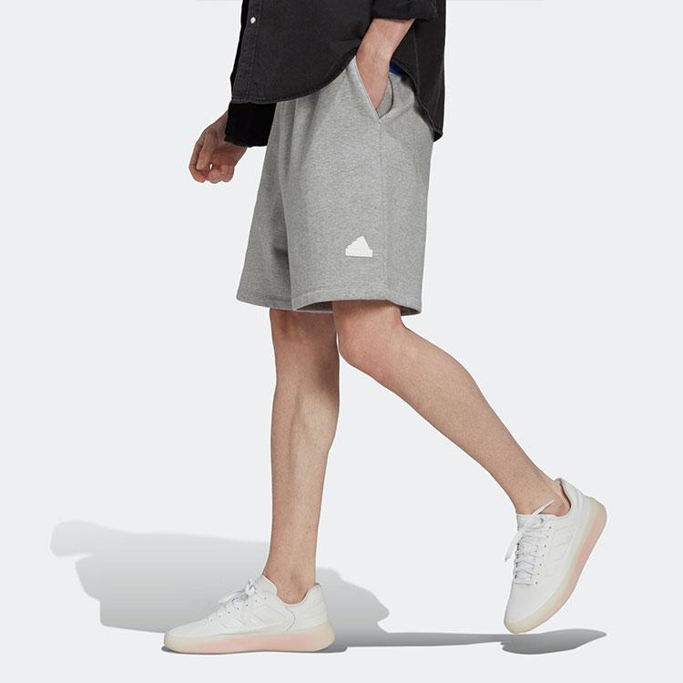 New Adidas Casual Shorts Men Gray HN1932