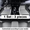 Car floor mats for Jaguar F-PACE 2016 2017 2018 2019 2020 Custom auto foot Pads 1358 N4