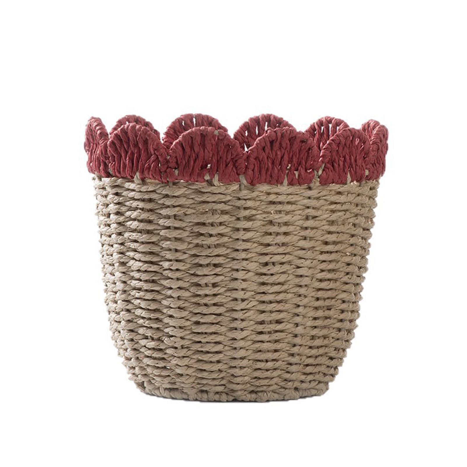 Hand-woven Indoor Decorative Storage Baskets And Desktop Clutter Storage Baskets One Size 1960₽