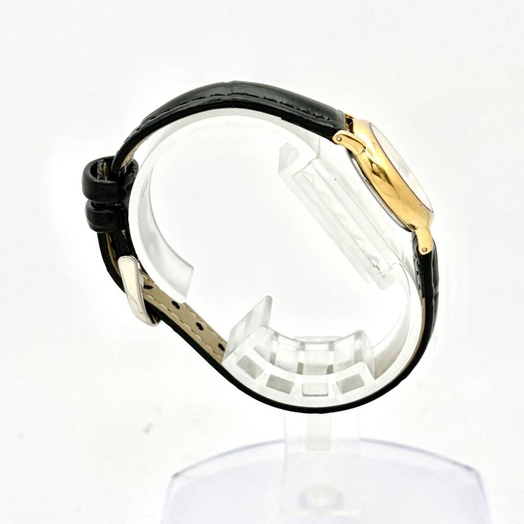 SEIKO AVENUE Watch Gold 3N0977 New Strap [New Battery] Ladies' 1F21-0G10