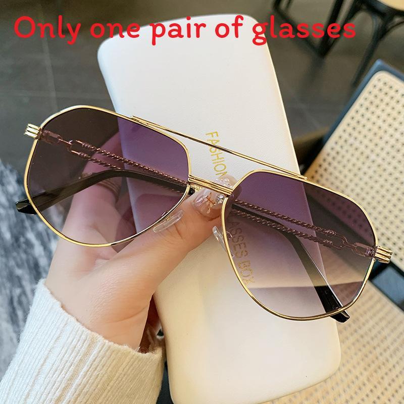 Vintage Mens Square Sunglasses With Uv400 Protection For Travel And Parties