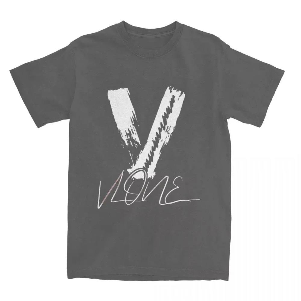 Summer Fashion Heavyweight Retro Men's English Letters 100% Cotton Printed Round Neck High-quality Casual Fitness Street T-shirt