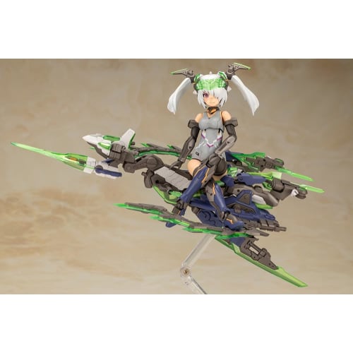 Kotobukiya Frame Arms Girl Hresvelgr Cornix, approximately 155mm tall, non-scale plastic model