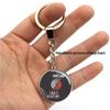 NBA Team Logo Basketball Fan Keychain Pendant