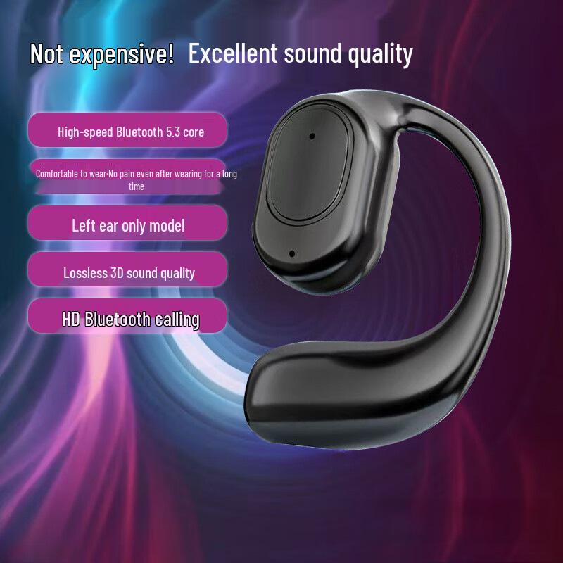 Bluetooth XD3 Offenes Ohr Wireless Headset - Lange Akkulaufzeit, Keine Latenz, Universelle Passform.