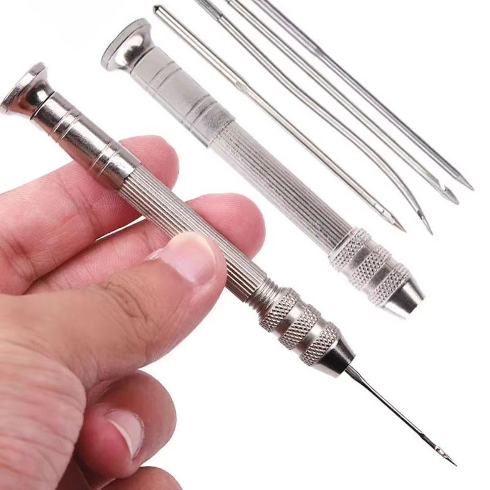 Replaceable Shoes Repair Tool Kit Professional Handmade Leather Sewing Tools  Beginner Craft