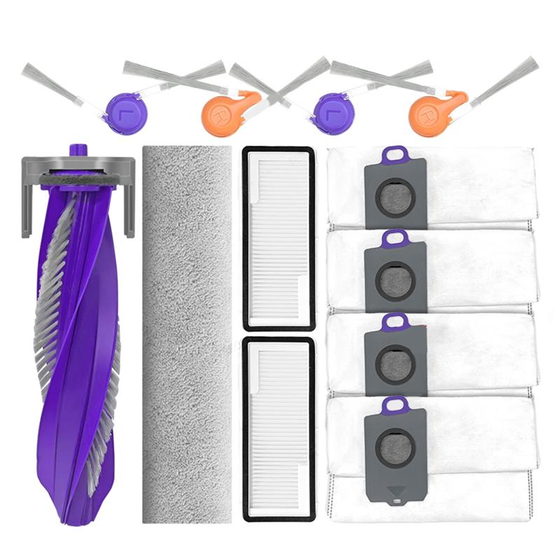 

A65T-Main Brush Hepa Filter Dust Bag Mop Cloth Replacement Kit For Narwal Flow Accessories Compatible Spare Parts