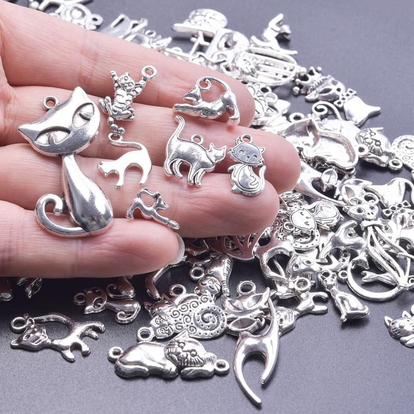 10 Stück/Los Verschiedene Metall Zufällige Mischung Pferd Schwert Kreuz Anhänger Charms Für Schmuckherstellung Zubehör DIY Ohrringe Armband Anhänger