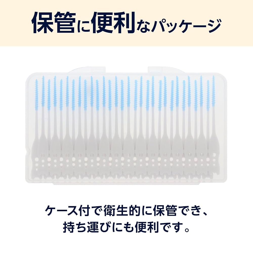 By Amazon Soft Rubber Interdental Brushes (Extra Fine Type SSS-S) 120 Pcs (60 Pcs X 2)