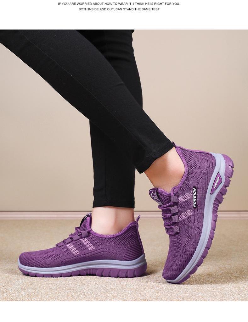2025 Women's Breathable Mesh Low-Top Outdoor Fashion Sneakers