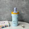 Stainless Steel Vacuum Cup 600ml Water Mug Cute Insulated Cup