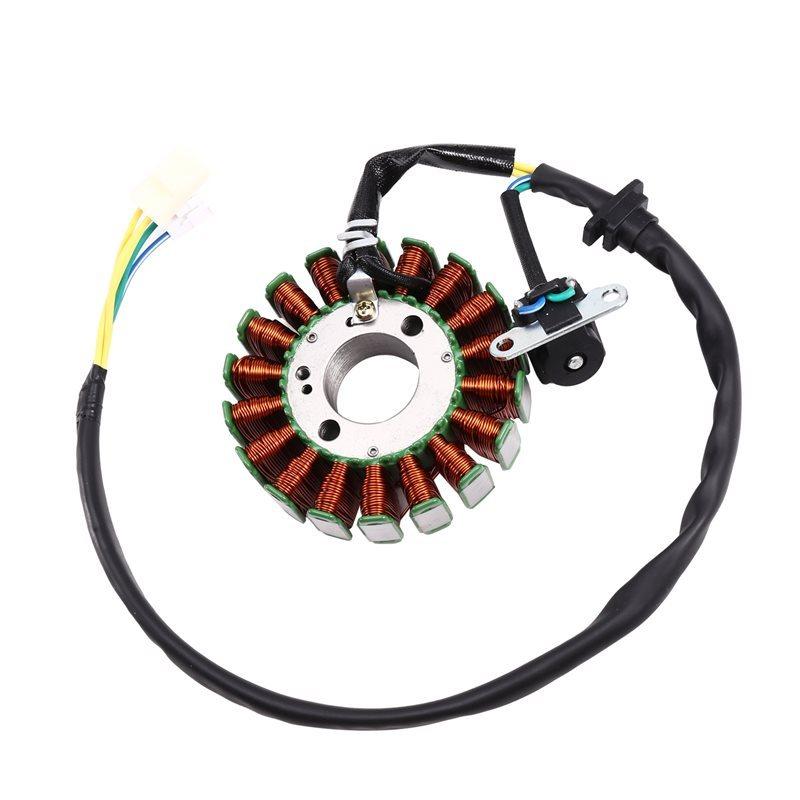 Magneto Assembly For GY6 125 150Cc 152QMI 157QMJ Electronic Motorcycles Rotor Stator Flywheel Generator Coil