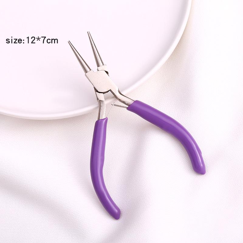 

Multi-Function Needle-Nose Jewelry Pliers Set for DIY Beading & Steel Wire Cutting