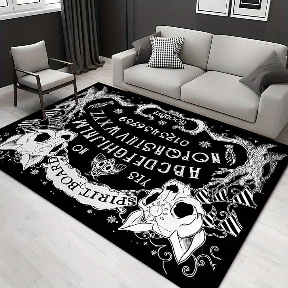 

1pc 660835039 Pattern Carpet, Area Rug For Living Room Bedroom Room Bed Chair Laundry Entryway Corridor Yard Non-slip Outdoor Camping Rug Fl 60cm by 90cm