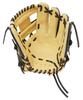 Rawlings Baseballová rukavice Hyper Tech Color Dark Velikost M, Softball, Junior, Děti, Sync, Zelená/Velbloudí, GJ5HTCG9M, (Levoruký nadhazovač, pravoruký)
