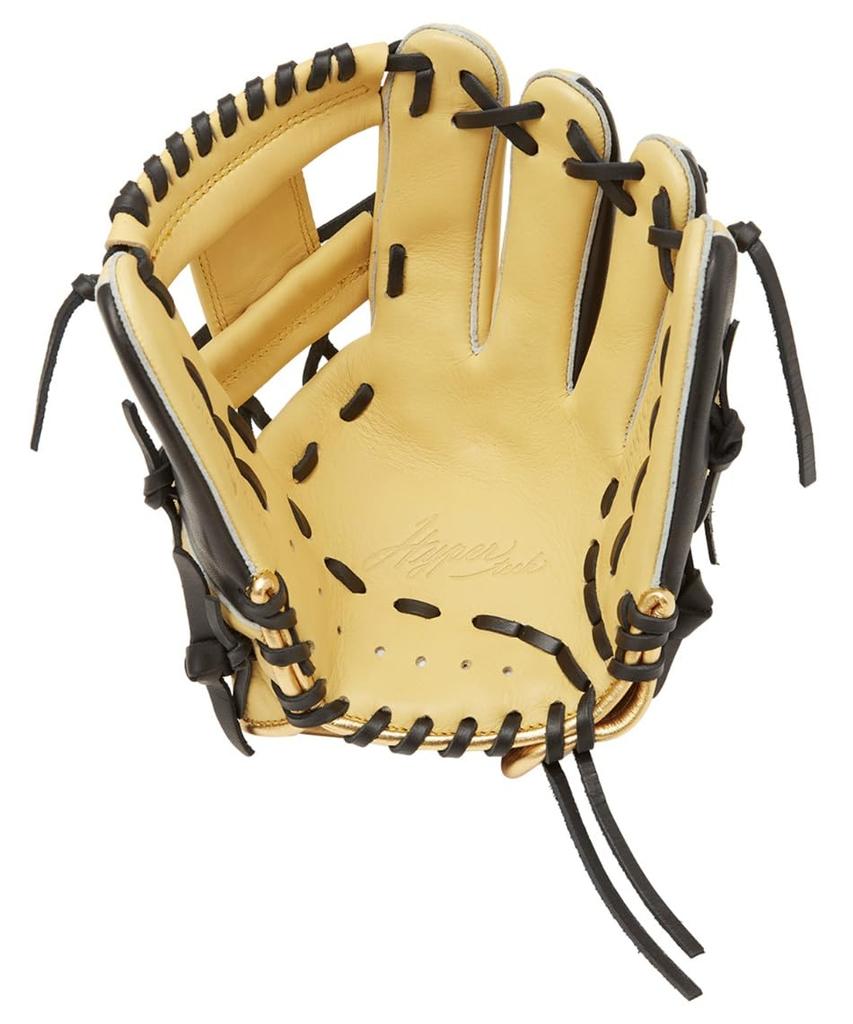 Rawlings Baseballová rukavice Hyper Tech Color Dark Velikost M, Softball, Junior, Děti, Sync, Zelená/Velbloudí, GJ5HTCG9M, (Levoruký nadhazovač, pravoruký)