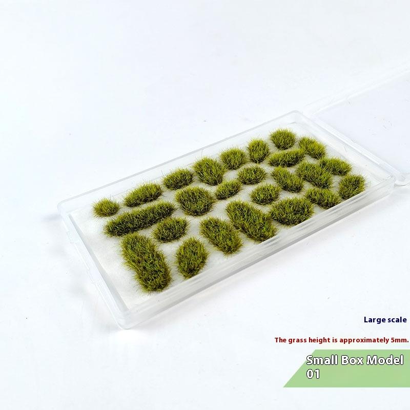 1 Набор Миниатюрный Газон Ландшафтная Модель Статическая Модель Трава Сад Набор Для Садовой Архитектуры Диорамы A1