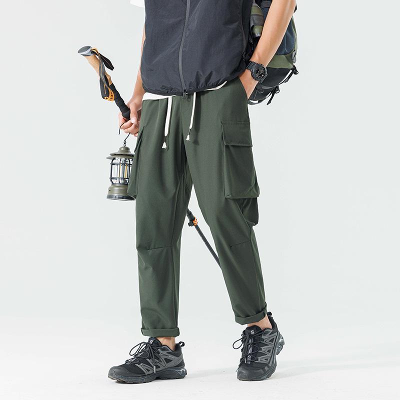 

Унисекс брюки софтшелл в японском стиле на весну/осень - Спортивные, повседневные, ветрозащитные и водонепроницаемые для походов или работы. 2XL (155-175 lbs)