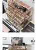Clear Acrylic Multi-Layer Jewelry Organizer with Drawers for Rings, Earrings, and Necklaces