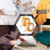 10/20m Waterproof Carpet Tape Heavy Duty Wall Adhesive Tape Mesh Grid Fabric Tape  Poster Carpet