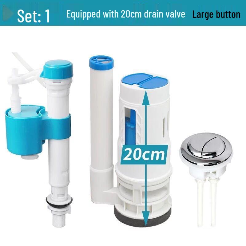 ZISIZ Toilet Tank Inlet & Drain Valve Kit