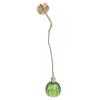 Vintage Wall Sconce with Green Glass Lampshade Wall Lighting Fixture for Bedside Bedroom Doorway