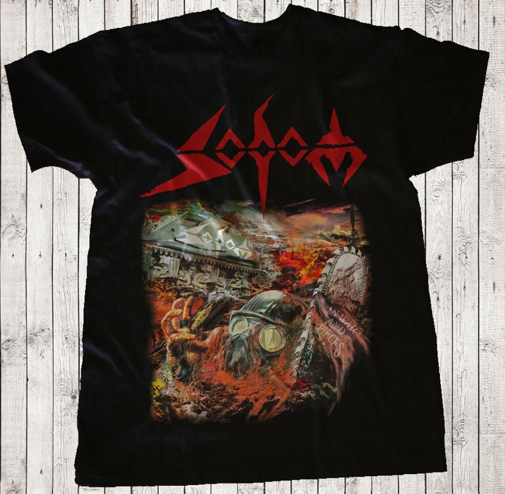 New Shirt Sodom In War And Pieces Band Member Tshirt S234xl Ng1952