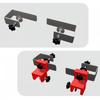 Drawer Front Clamps 2X Drawer Face Mounting Clamps Adjustable Drill Hole Guide Woodworking Tools Hole Drilling Jig For Tables