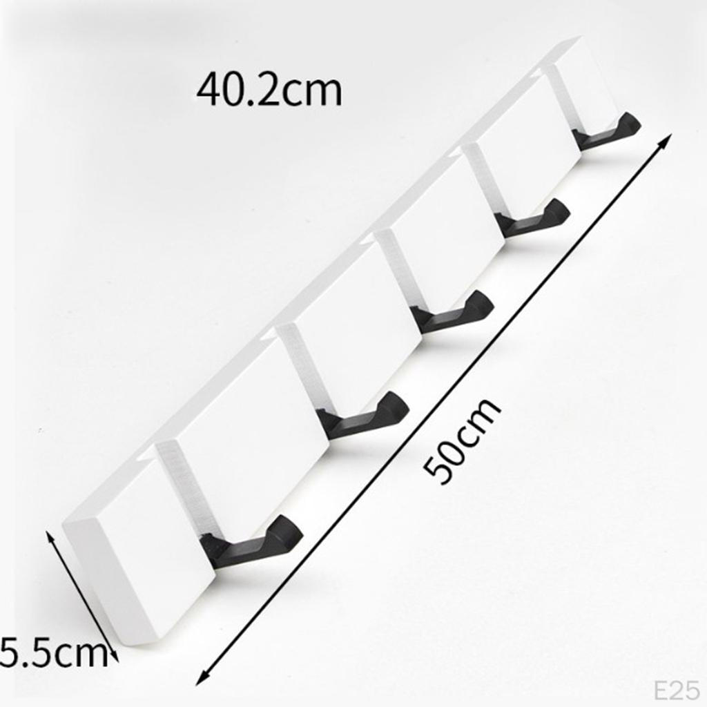 Coat Hooks Hook Door With 2 ~ 5