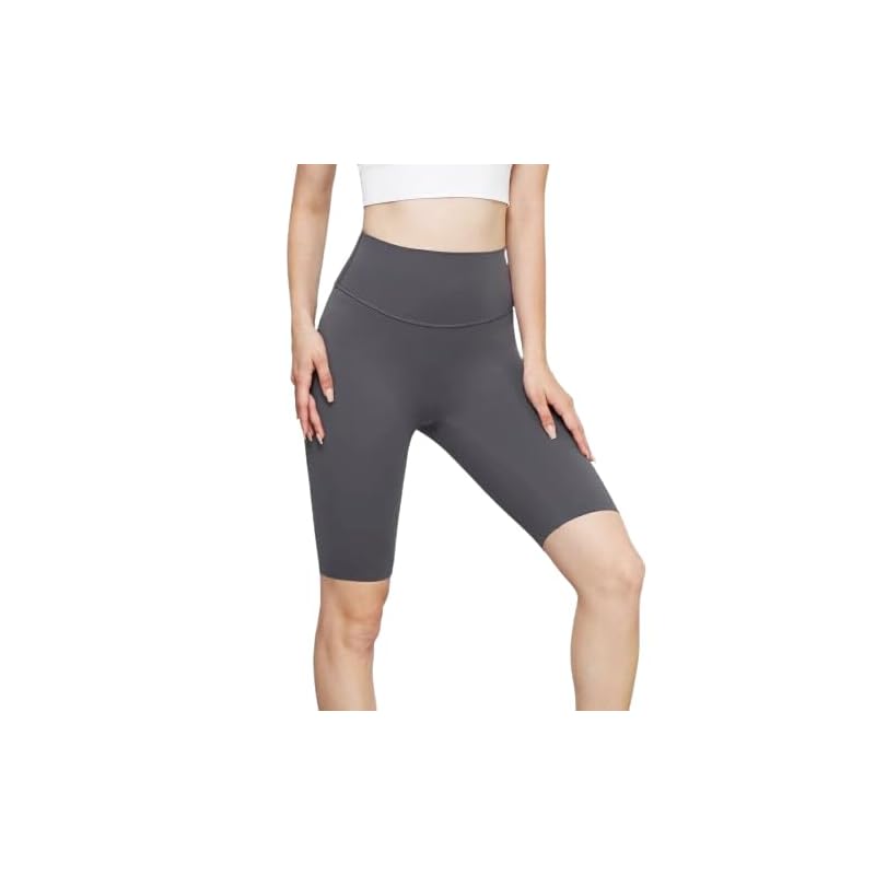 

[YogaIrie] soft leggings 5/4 length a1187 (free, ash gray)