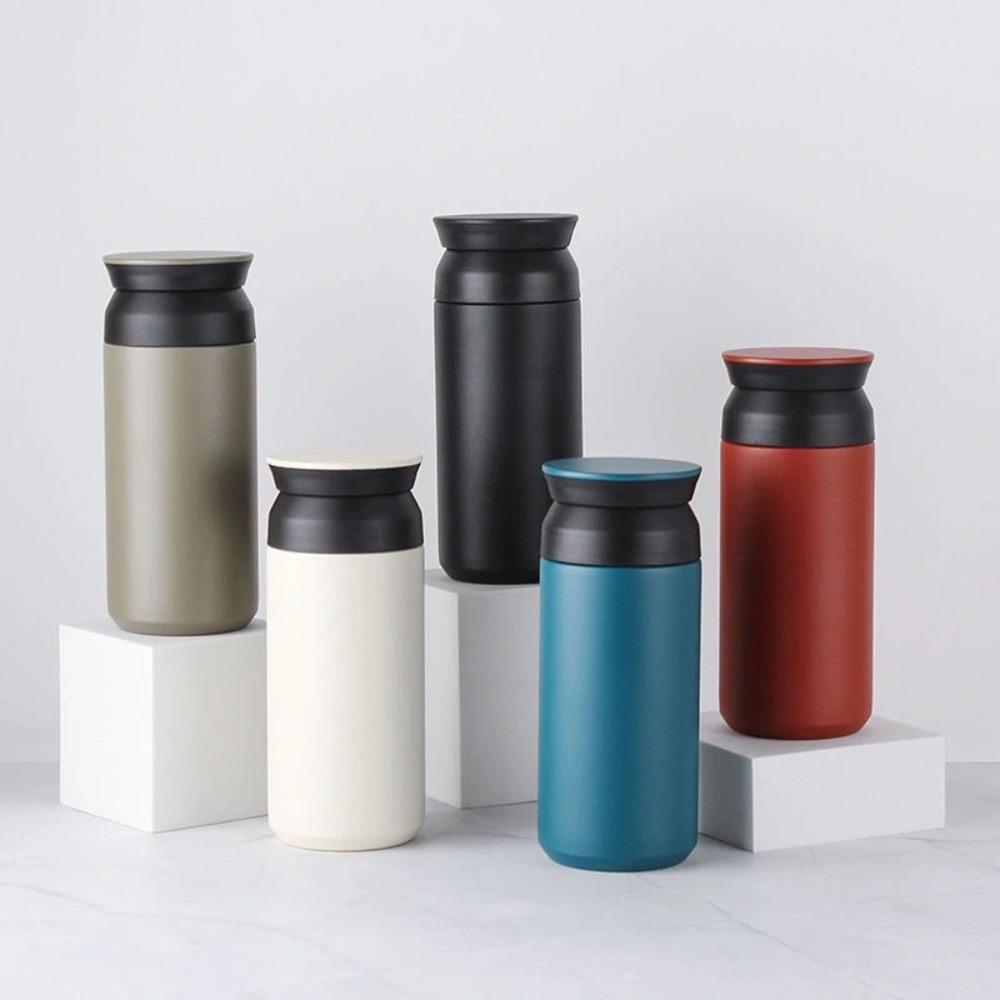 304 Stainless Steel Thermos Bottle 350/500ml Vacuum Flask Portable Insulated Water Bottle  Car