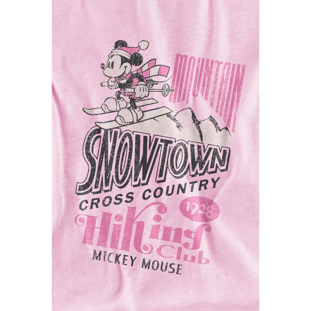 Disney Childrens/Kids Snowtown Ski Mickey Mouse T-Shirt