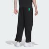 Adidas Wide Woven Pants Solid Color Logo Straight Leg Knit Sports Pants Men Pants Black IT3947